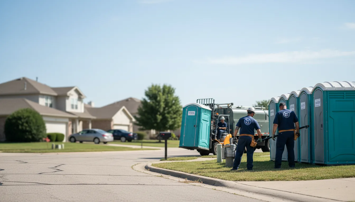 Porta Potty Rental in Matherville, IL near me
